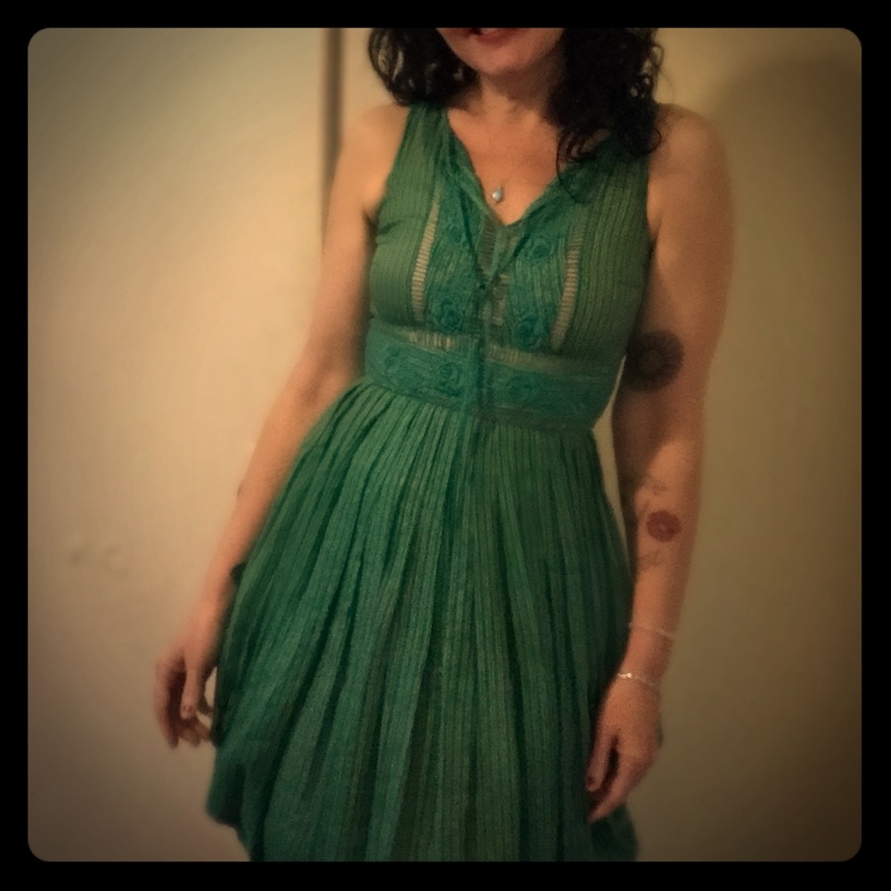 Tracy Reese green dress